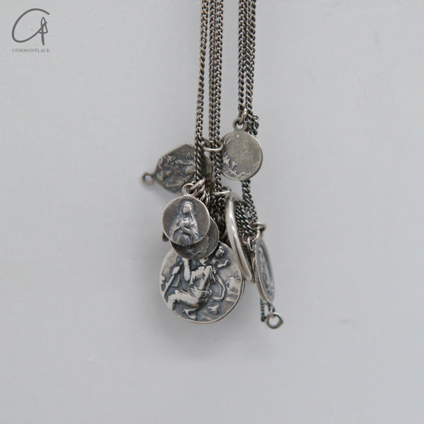 GOTI necklace 925 silver jewelry handmade in Italy GT-CN577-0